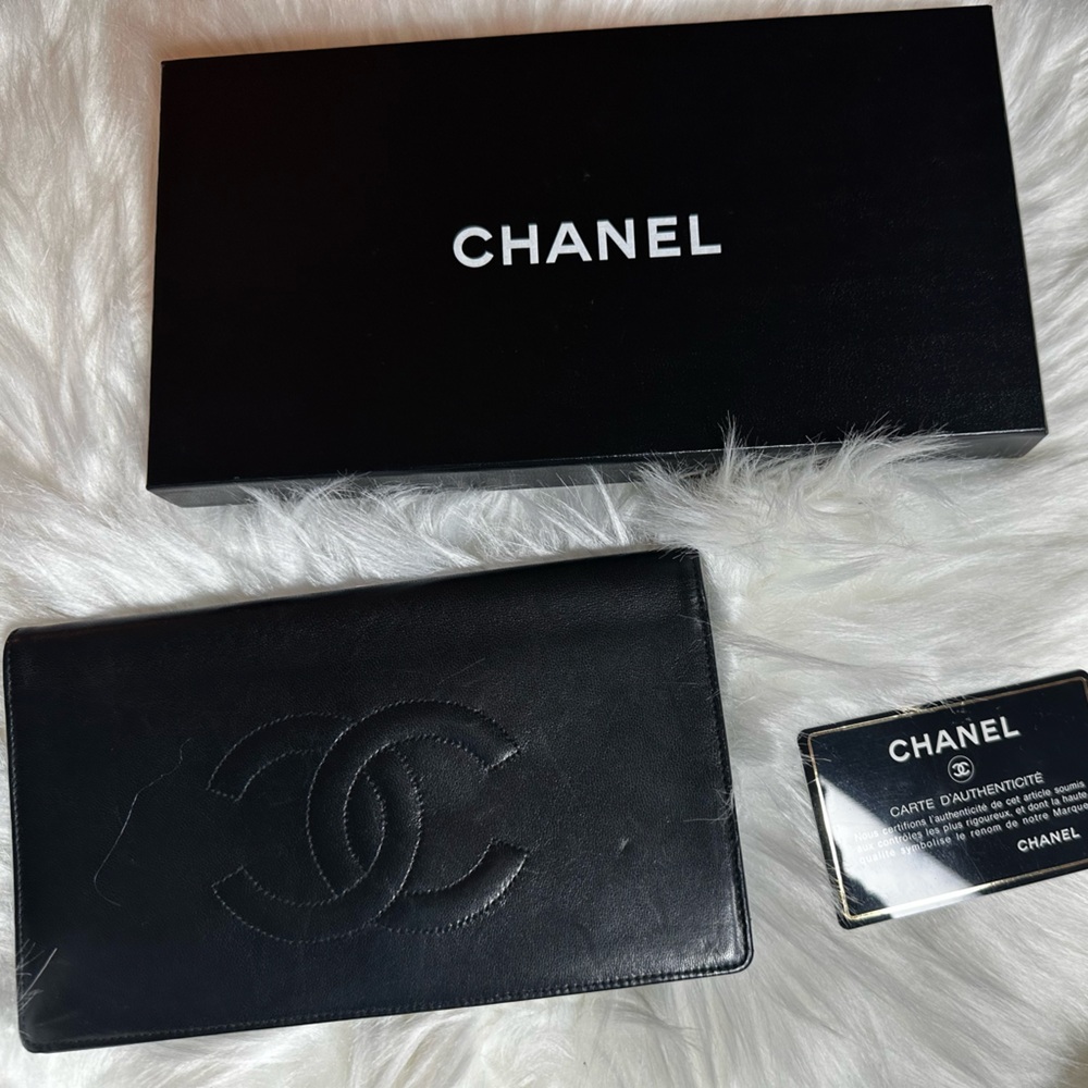 Chanel Long Wallet/ Check Book